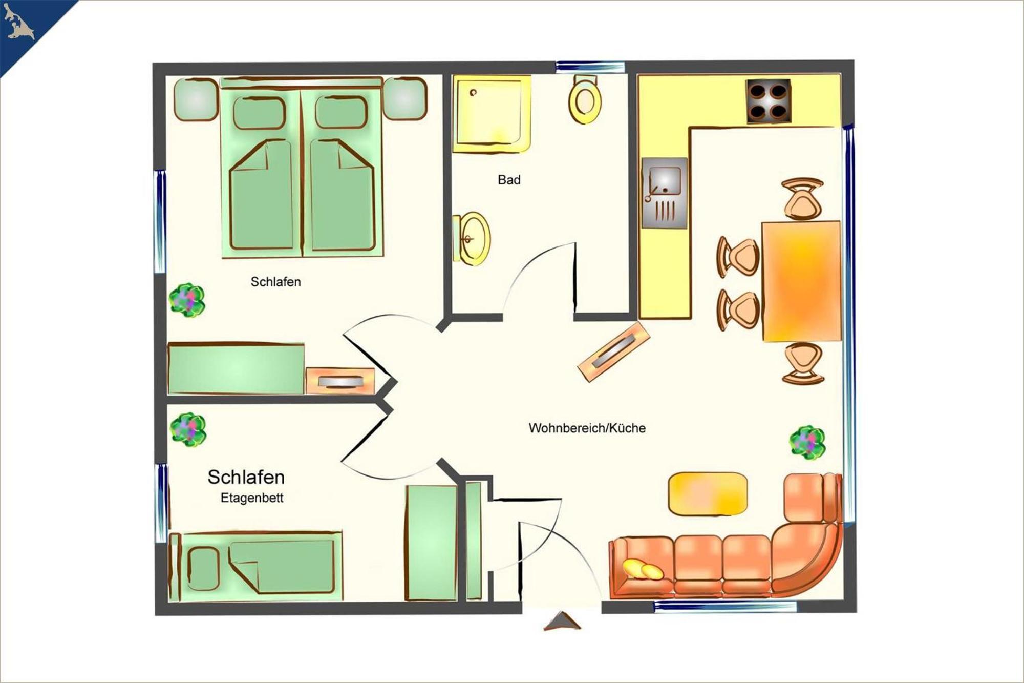 Villa Doris Bng 9 Auritz هيرينجسدورف المظهر الخارجي الصورة